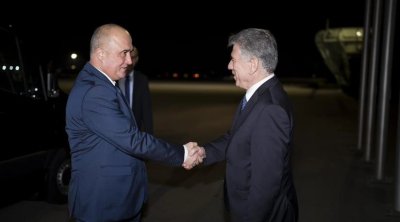 Tacikistan Ali Məclisi Nümayəndələr Palatasının sədri Azərbaycana gəldi - FOTO