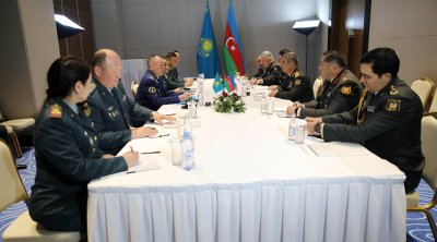 Qazaxıstanda Zakir Həsənova medal təqdim edildi – FOTO/VİDEO