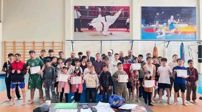 Zəfər Gününə həsr olunmuş kikboksinq üzrə Qusar rayon birinciliyi keçirildi - FOTO