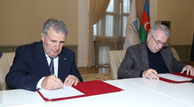 AMEA ilə bir sıra ölkələrin Elmlər akademiyaları arasında anlaşma memorandumları imzalandı - FOTO