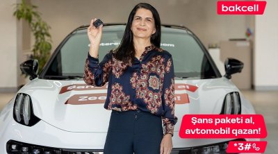 Bakcell abunəçisi 1 AZN-lə lüks avtomobil sahibi oldu!