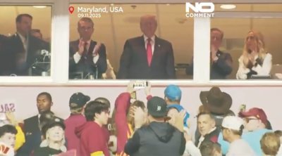 Tramp son yarım əsrdə futbol matçına qatılan ilk ABŞ prezidenti oldu – VİDEO