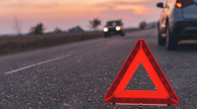 Bakı-Şamaxı yolunda yük maşını aşdı - VİDEO