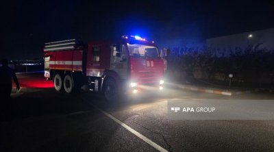 Naxçıvanda yanacaqdoldurma məntəqəsində yanğın oldu - FOTO/VİDEO