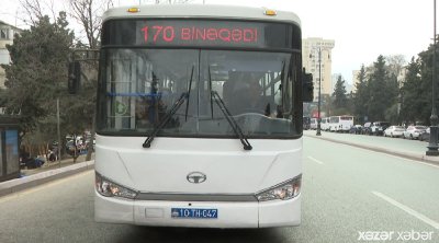 Sərnişinlər 170 nömrəli marşrutun fəaliyyətindən narazıdırlar - VİDEO