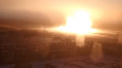 Rusiyada qaz xətti partladı – ANBAAN VİDEO