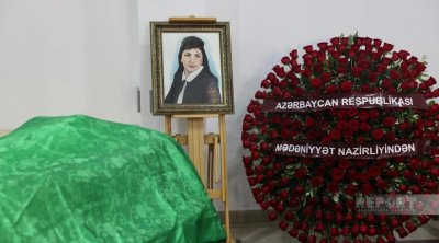 Roza Cəlilova ilə vida mərasimi keçirilir – VİDEO