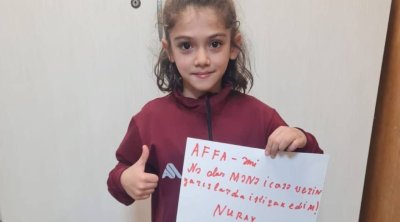 9 yaşlı Nuraya AFFA yox dedi, İsveçdən təklif gəldi – VİDEO