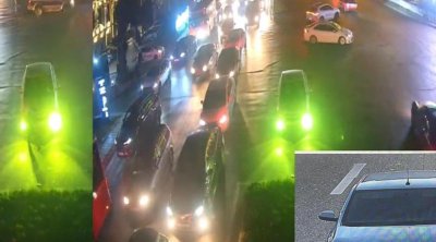 Bakıda avtomobili nömrəsiz idarə edən sürücü HƏBS EDİLDİ - VİDEO