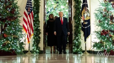 Melaniya Tramp diqqətləri yenə də üzərinə çəkməyi bacardı- FOTO