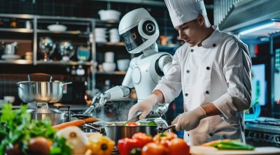Dünyada İLK - Aşpaz süni intellektlə yeməklər hazırlayır