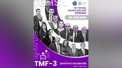 Bakıda III Təhsil Menecerləri Forumu KEÇİRİLƏCƏK