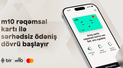 Bir ekosistemindən yeni ödəniş həlli: m10 rəqəmsal kartı ilə sərhədsiz ödəniş dövrü başlayır