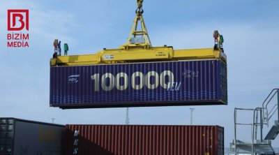 Bu il Orta Dəhliz üzrə qəbul edilən blok-qatarların SAYI AÇIQLANDI &ndash; FOTO/VİDEO