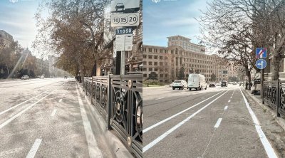 Paytaxtın iki küçəsində YENİLİK - FOTO