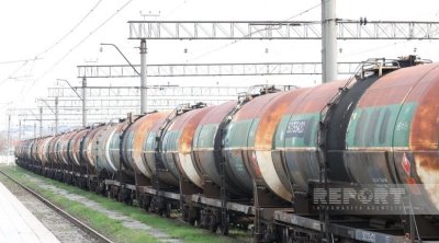 Ermənistana yanacaq daşıyan yük qatarı Böyük Kəsik stansiyasından YOLA SALINDI