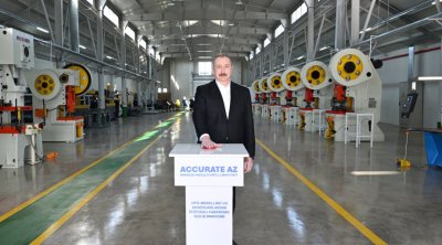 Prezident Ballıca kəndində AÇILIŞDA