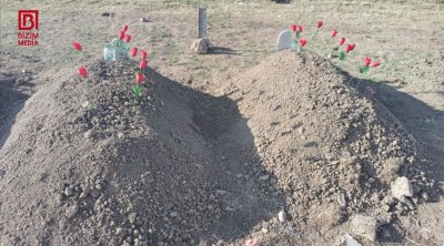 Dəm qazından ölən bacı-qardaş Qusarda dəfn olundu