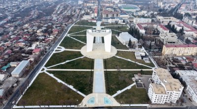 Xankəndidə bu gün açılışı olan Zəfər parkından FOTOLAR