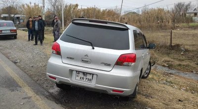 Tərtərdə 2 avtomobil toqquşdu - 3 yaralı var - FOTO