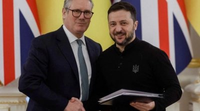 Zelenski Trampla görüşdən əvvəl Britaniyanın Baş naziri ilə danışdı