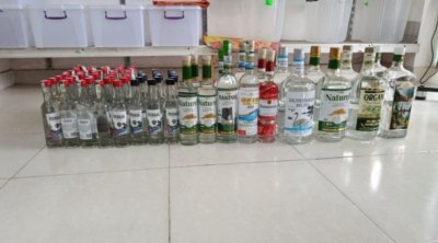 Bu marketlərdə saxta alkoqollu içkilər aşkarlandı &ndash; FOTO