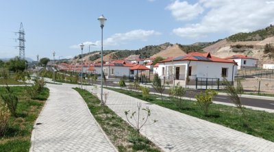 Laçının Bəylik kəndində yeni beton kanal və istinad divarı tikiləcək