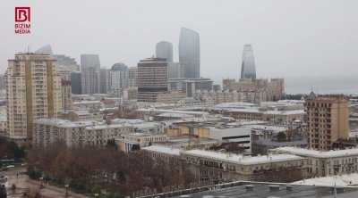 Bakıya ilk qar yağır &ndash; VİDEO