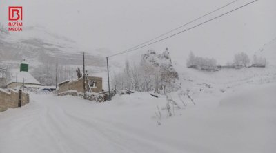 Şimal bölgəsindən möhtəşəm qar GÖRÜNTÜLƏRİ