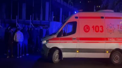 Təcili yardım maşınının iştirakı ilə AĞIR QƏZA – Ölən var – VİDEO