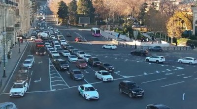 Bakıda bu yollarda sıxlıq var - SİYAHI