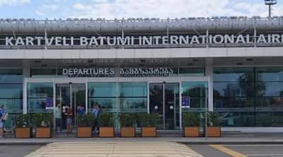Güclü külək Batumi hava limanında problemlər yaratdı