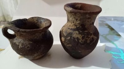 Cəlilabadda qədim saxsı qablar tapıldı
