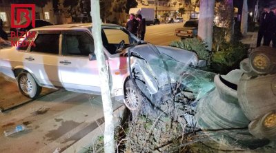 Gəncədə AĞIR QƏZA – Yaralanan var – FOTO