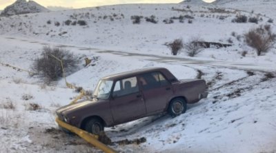 Culfada avtomobil qaz xəttinə çırpıldı, 5 kənd qazsız qaldı - FOTO