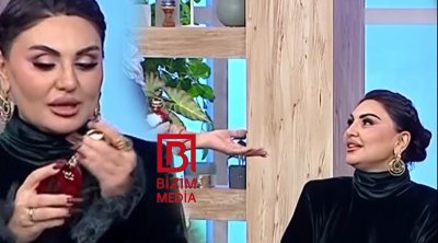 Şəbnəm efirdə Cığatel İsaqızına bahalı ətir BAĞIŞLADI - VİDEO