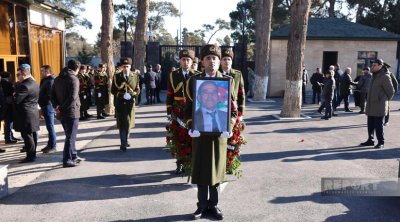 Milli Qəhrəman Şahin Tağıyev son mənzilə yola salındı &ndash; VİDEO
