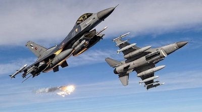 Suriyanın şimalında gedən döyüşlərdə Türkiyə qırıcıları da iştirak edib