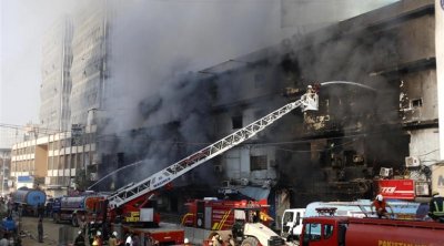 Pakistandakı dəhşətli yanğında ölənlərin sayı ARTDI