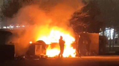 Masazırda güclü yanğın olub - VİDEO