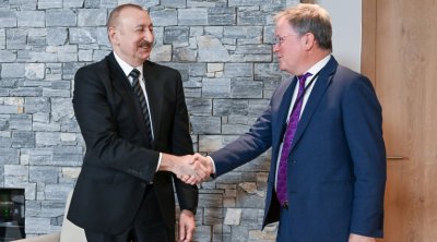 İlham Əliyev Davosda &ldquo;Vitol&rdquo; şirkətinin baş icraçı direktoru ilə görüşüb - FOTO