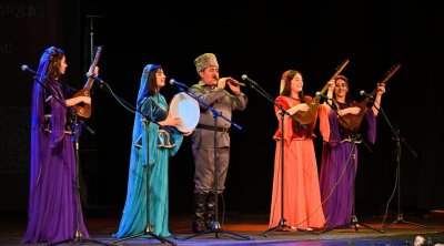 Şəhriyar adına Mədəniyyət Mərkəzində &ldquo;Qərbi Azərbaycan aşıqları&rdquo; konserti keçirilir - FOTO