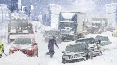 ABŞ-da qar fırtınası: 10 mindən çox aviareys ləğv edildi