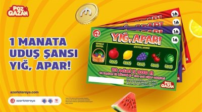 Yeni &ldquo;Yığ, apar!&rdquo; lotereyası artıq satışda