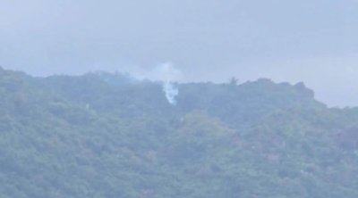 Hərbi təyyarə dağa çırpıldı - Pilot sağ qaldı