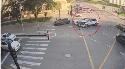 Ötən il videomüşahidə kamerasına düşən qəzalarn SAYI