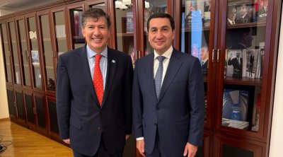 Hikmət Hacıyev BMT-nin Azərbaycandakı nümayəndəsi ilə görüşdü &ndash; FOTO