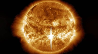 Günəşdə güclü partlayış oldu