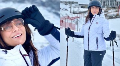 Nailə İslamzadənin qış tətili &ndash; VİDEO