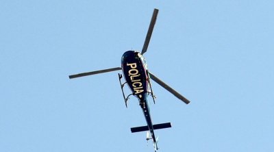 ABŞ-da polis helikopteri qəzaya uğradı - VİDEO